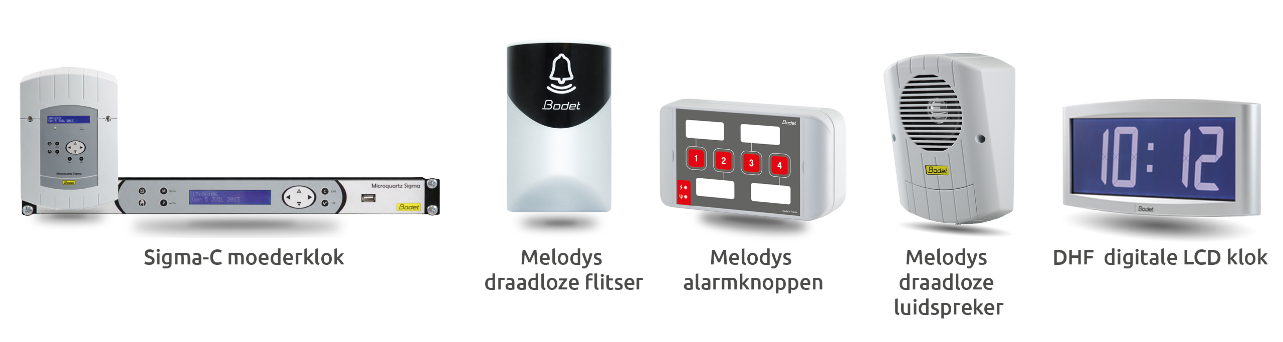 Bodet tijdsignaleringssysteem melodys