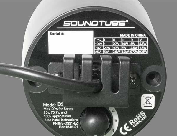 SoundTube Tab-settings pendelluidsprekers