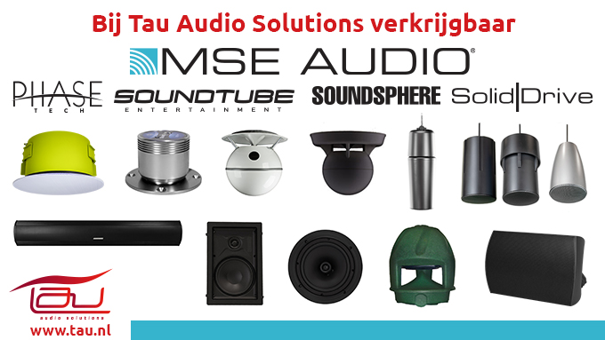 Luidsprekers van MSE Audio Tau Audio Solutions BV